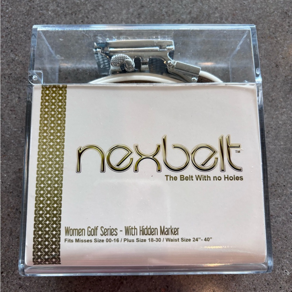 Nexbelt Women's Golf Belt with Hidden Marker